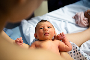 Baby after birth
